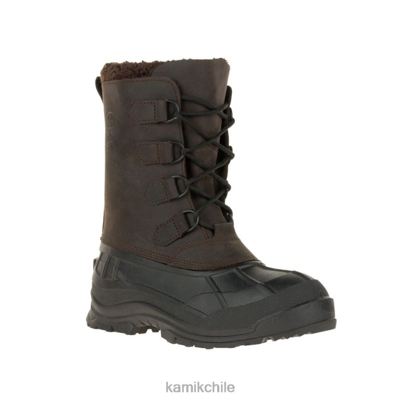 gaucho marrón botas de invierno RJT4Z535 Kamik hombres álborg