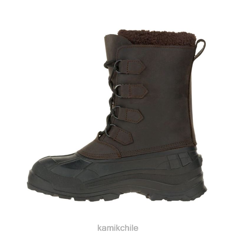 gaucho marrón botas de invierno RJT4Z535 Kamik hombres álborg