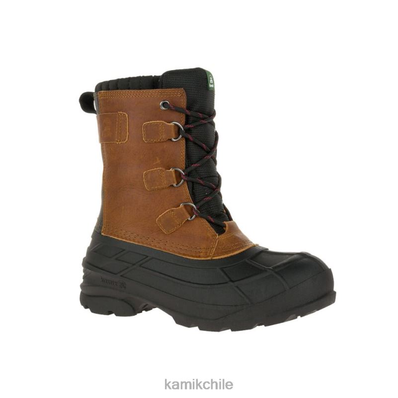 marrón botas de invierno RJT4Z531 Kamik hombres alborg más