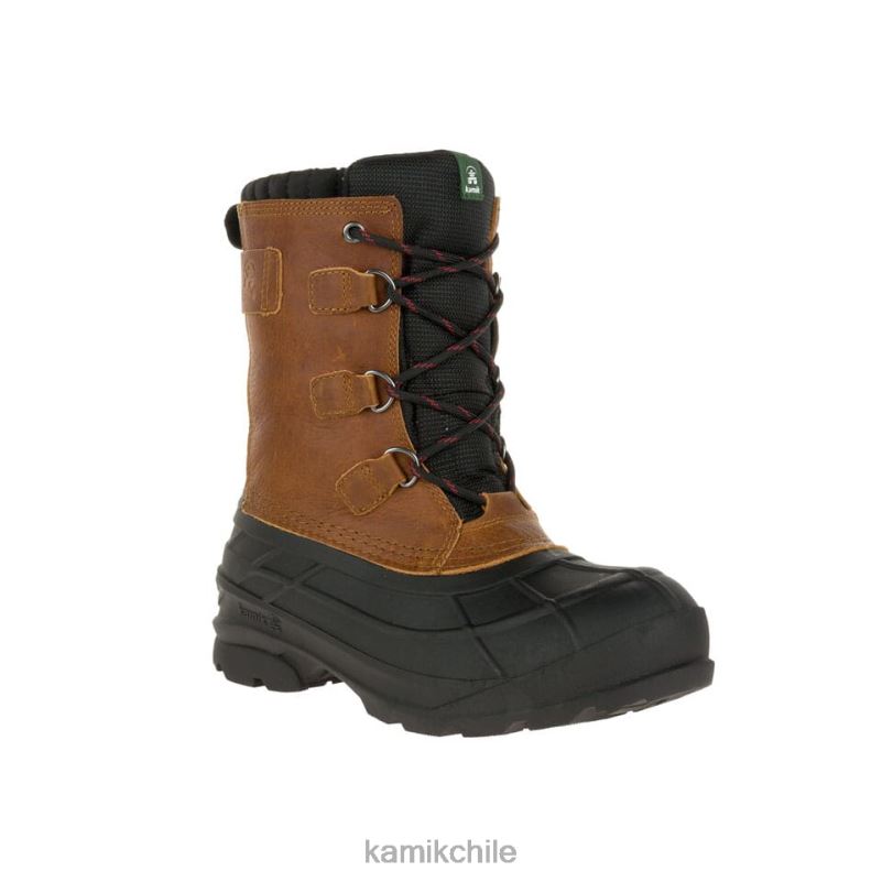 marrón botas de invierno RJT4Z531 Kamik hombres alborg más