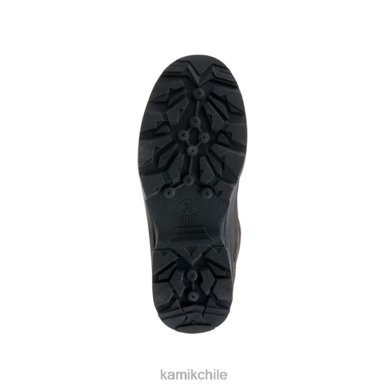 marron oscuro botas de invierno RJT4Z518 Kamik hombres nación más