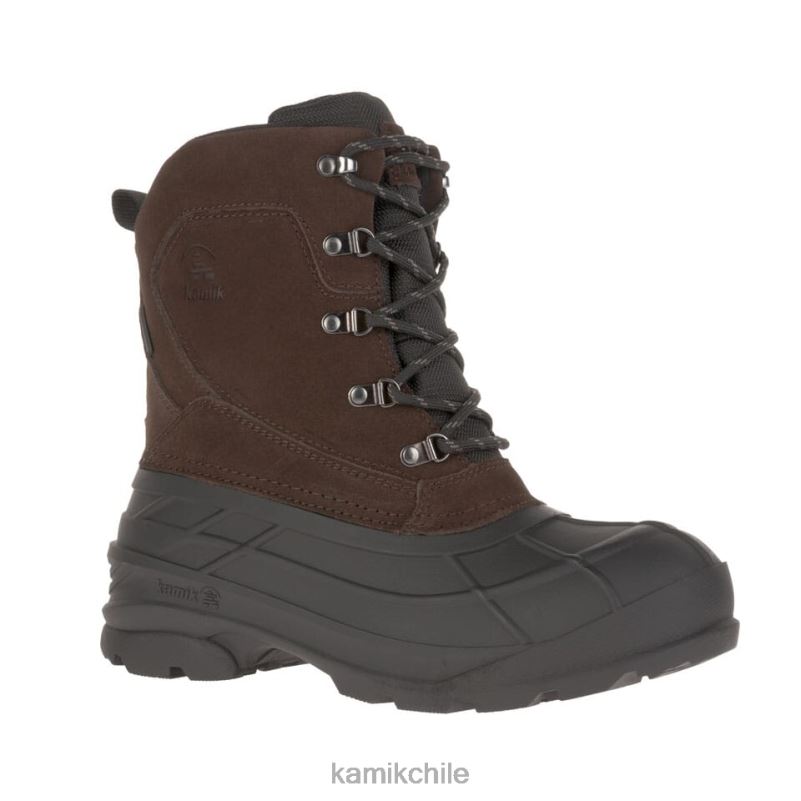marron oscuro botas de invierno RJT4Z525 Kamik hombres fargo 2w