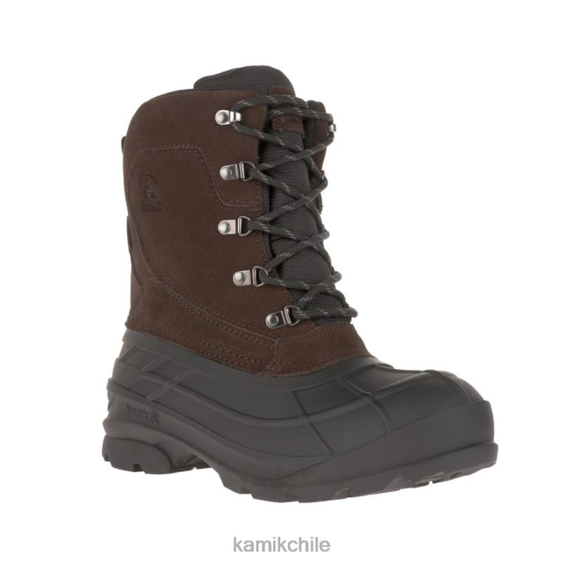 marron oscuro botas de invierno RJT4Z525 Kamik hombres fargo 2w