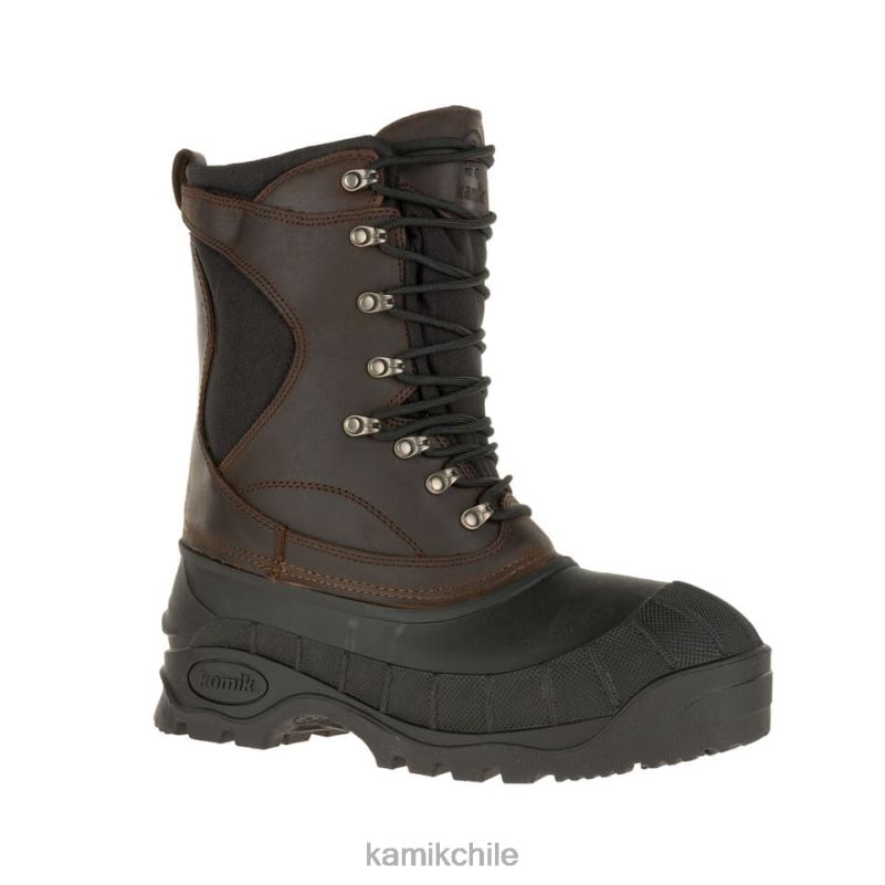 marron oscuro botas de invierno RJT4Z540 Kamik hombres cody