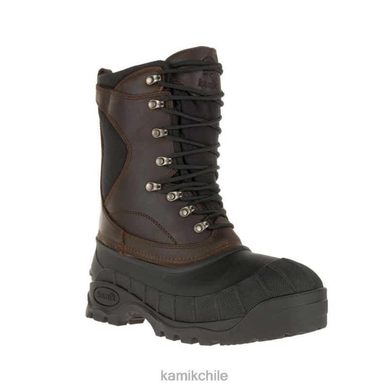 marron oscuro botas de invierno RJT4Z540 Kamik hombres cody