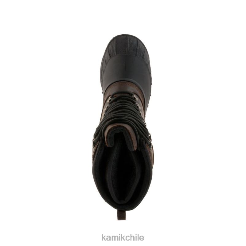marron oscuro botas de invierno RJT4Z540 Kamik hombres cody