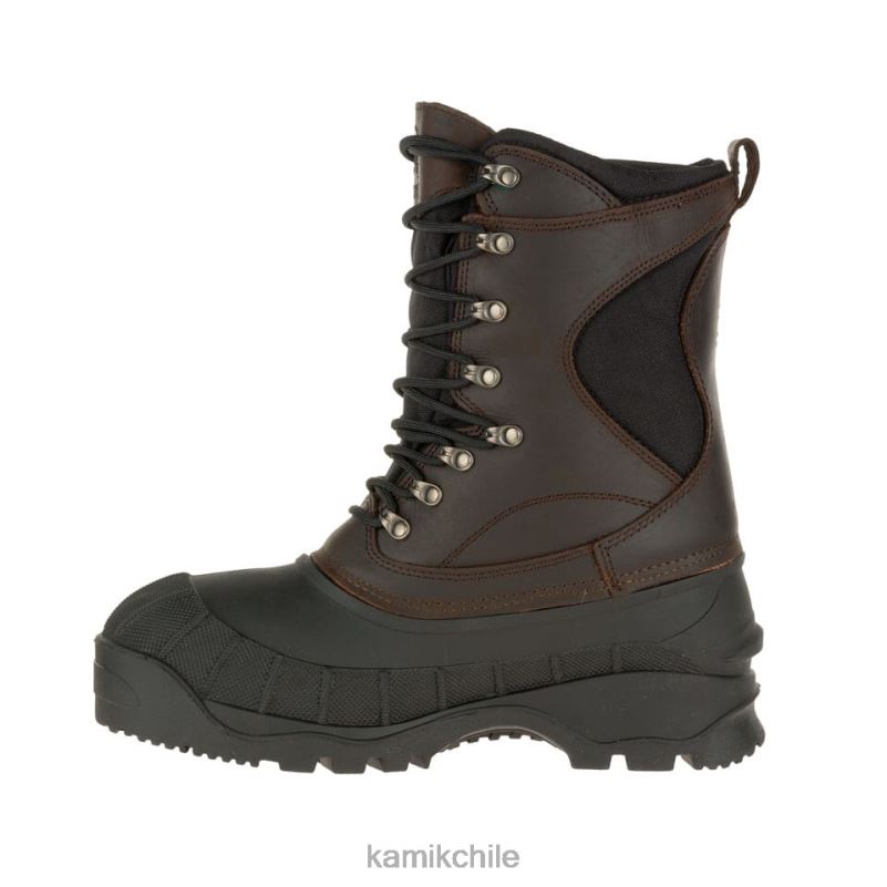 marron oscuro botas de invierno RJT4Z540 Kamik hombres cody