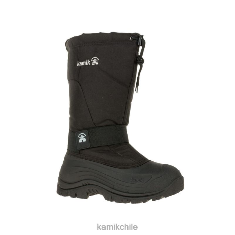 negro botas de invierno RJT4Z512 Kamik hombres bahía verde 4