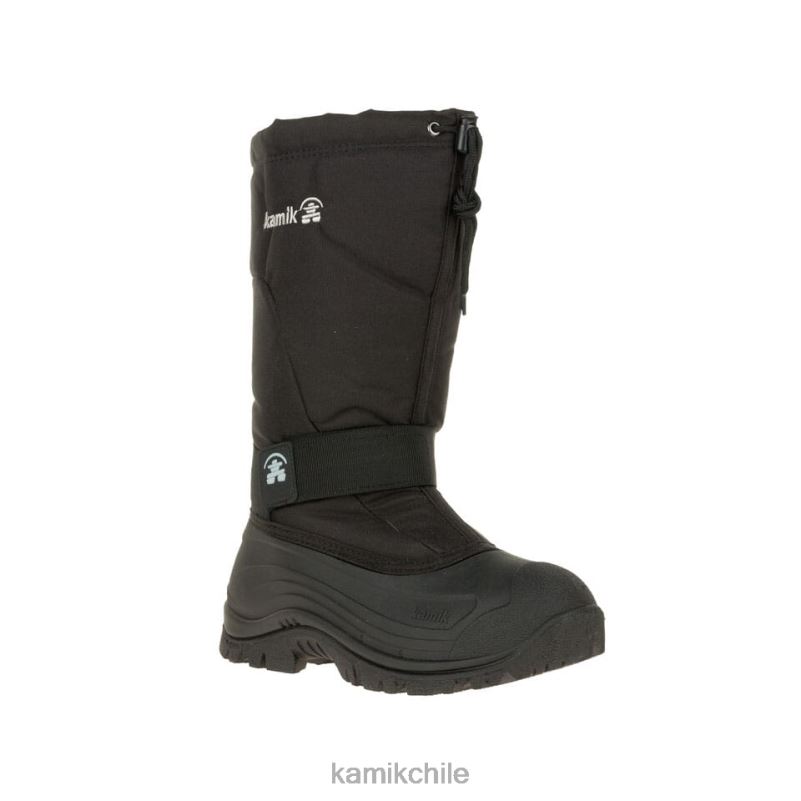negro botas de invierno RJT4Z512 Kamik hombres bahía verde 4