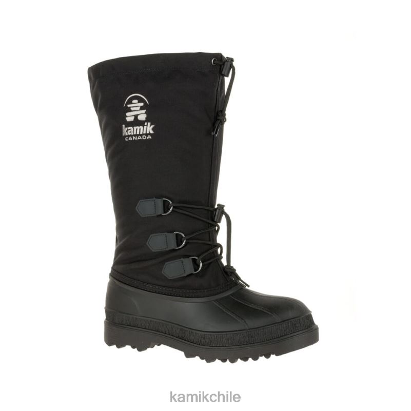 negro botas de invierno RJT4Z521 Kamik hombres canuck
