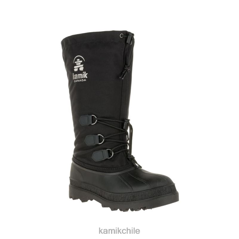negro botas de invierno RJT4Z521 Kamik hombres canuck