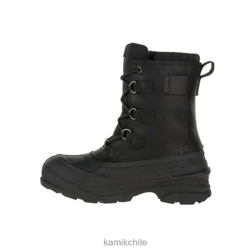 negro botas de invierno RJT4Z530 Kamik hombres alborg más