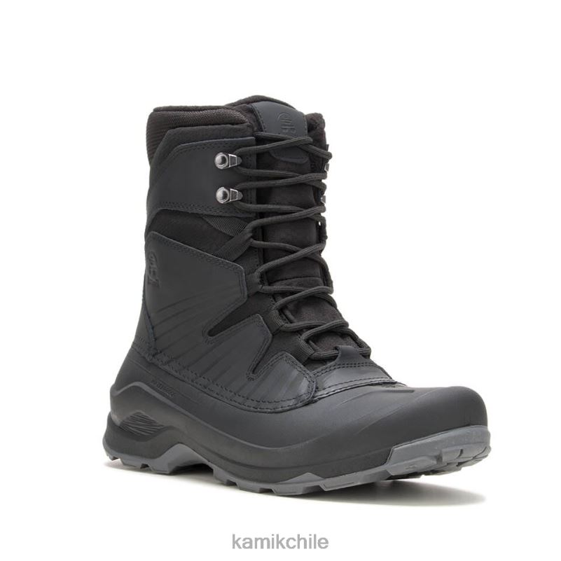 negro botas de invierno RJT4Z543 Kamik hombres Islandia