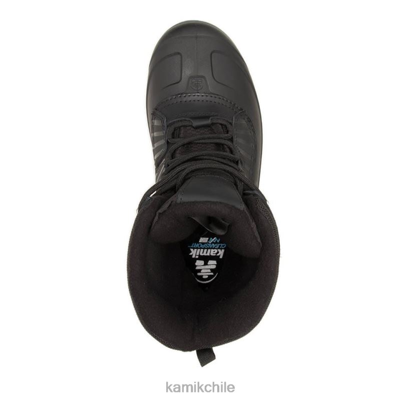 negro botas de invierno RJT4Z543 Kamik hombres Islandia