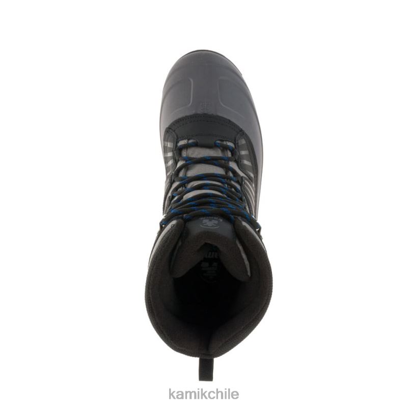negro/carbón botas de invierno RJT4Z542 Kamik hombres Islandia