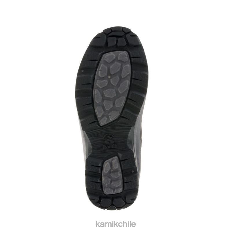 negro/carbón botas de invierno RJT4Z542 Kamik hombres Islandia