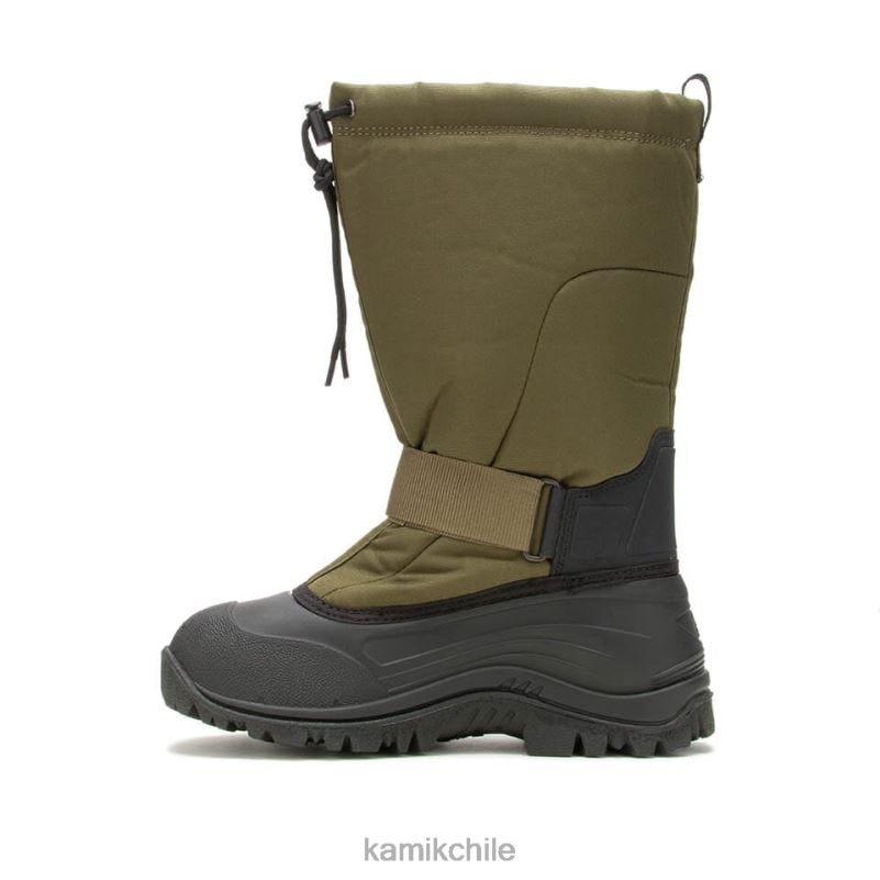 oliva oscuro botas de invierno RJT4Z517 Kamik hombres greenbay 4w