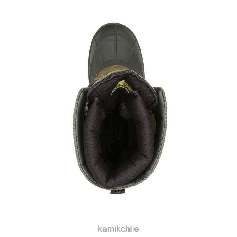 oliva oscuro botas de invierno RJT4Z520 Kamik hombres nación más