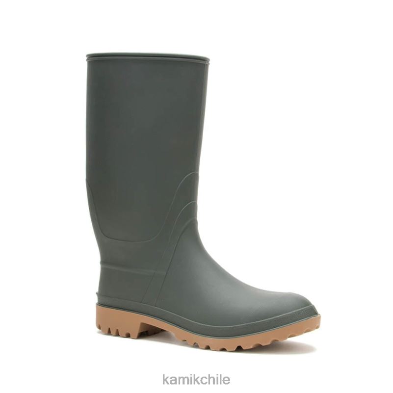 caqui/crepé botas de lluvia RJT4Z456 Kamik hombres Miguel