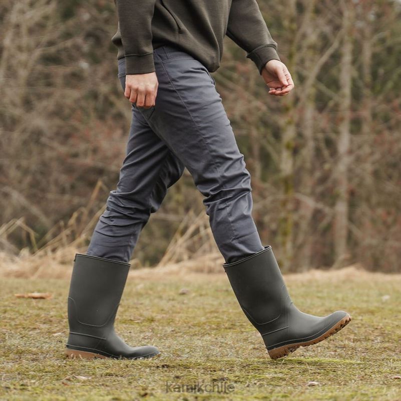 caqui/crepé botas de lluvia RJT4Z456 Kamik hombres Miguel