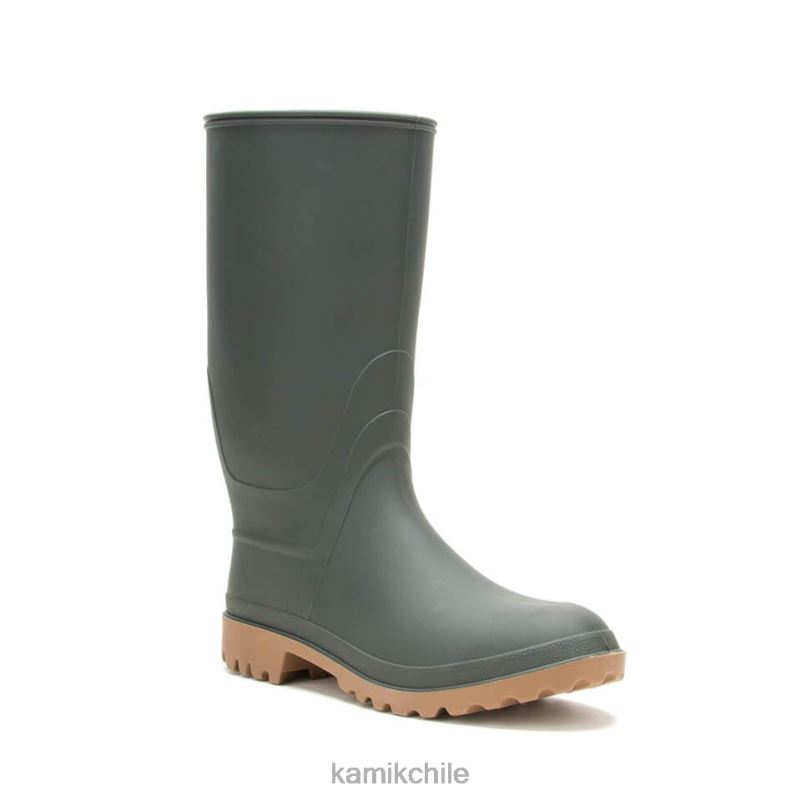 caqui/crepé botas de lluvia RJT4Z456 Kamik hombres Miguel
