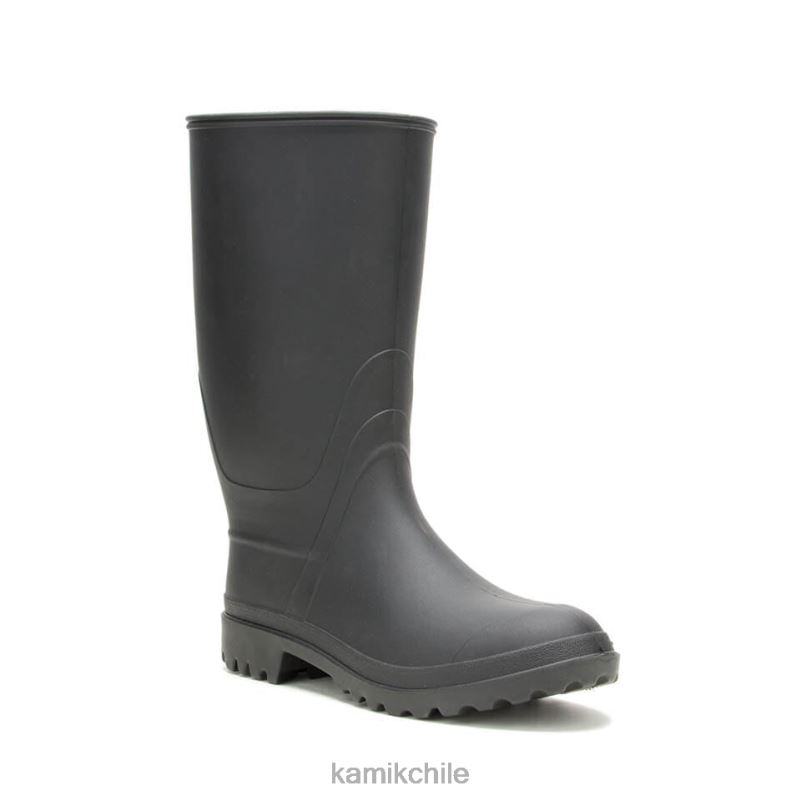negro botas de lluvia RJT4Z455 Kamik hombres Miguel