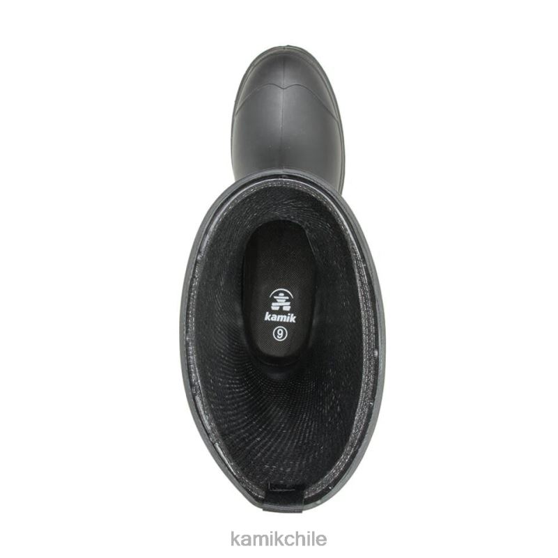 negro botas de lluvia RJT4Z455 Kamik hombres Miguel