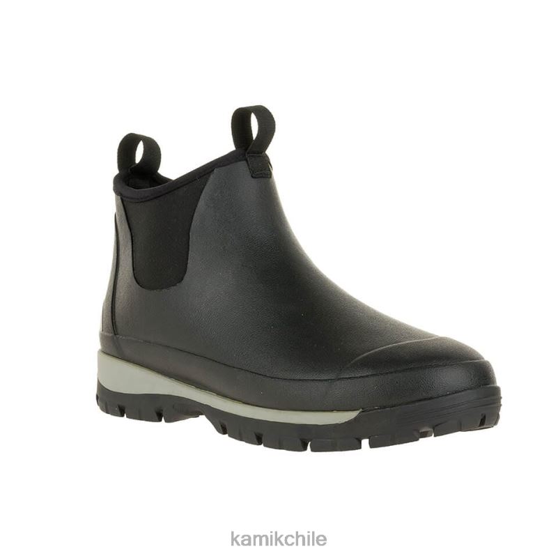 negro botas de lluvia RJT4Z458 Kamik hombres lars lo