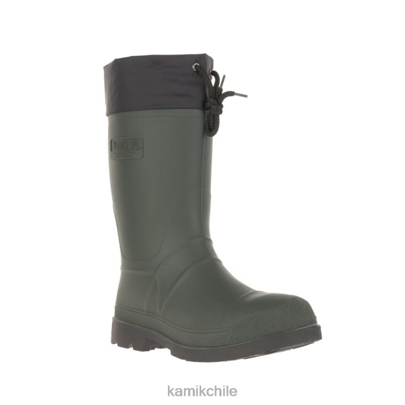 caqui/negro botas industriales y de caza RJT4Z487 Kamik hombres guardabosque