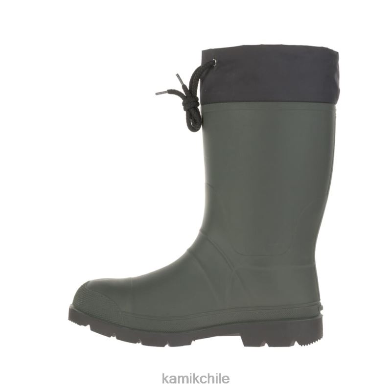 caqui/negro botas industriales y de caza RJT4Z487 Kamik hombres guardabosque