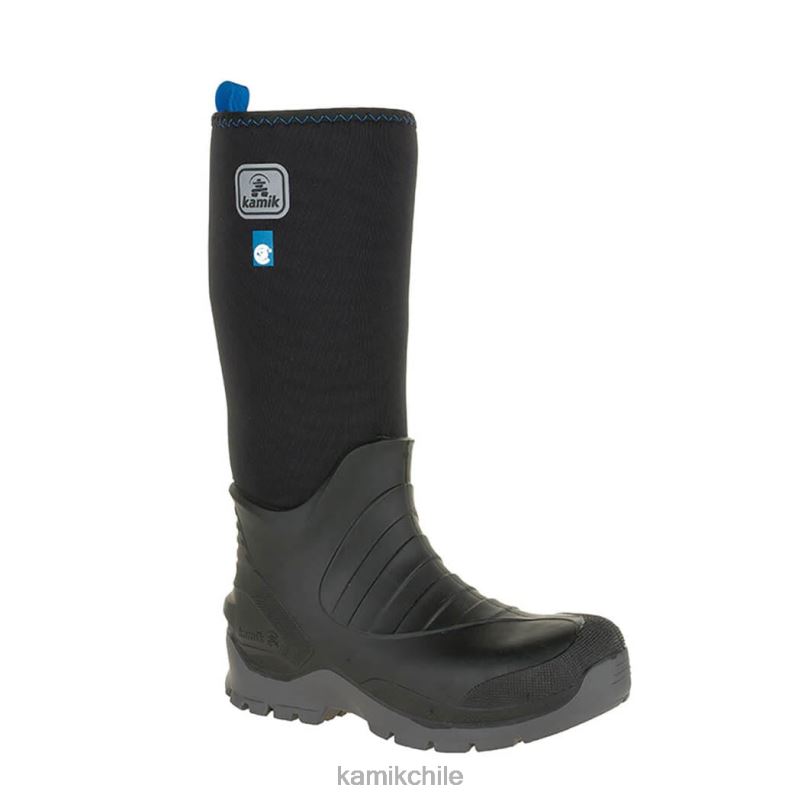negro botas industriales y de caza RJT4Z485 Kamik hombres barril (vibración)