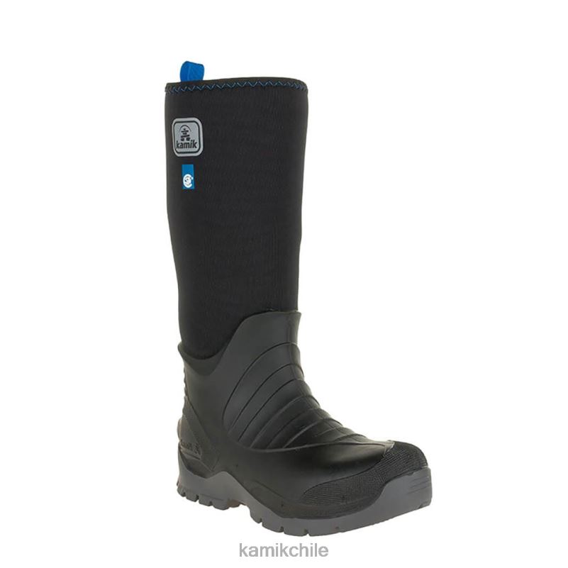 negro botas industriales y de caza RJT4Z485 Kamik hombres barril (vibración)