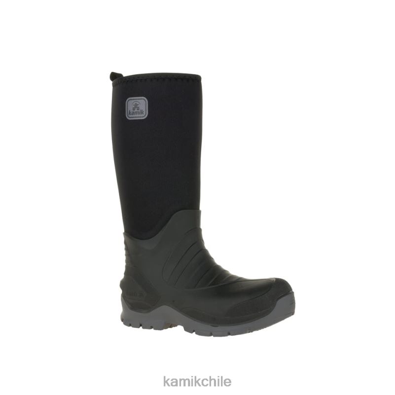 negro botas industriales y de caza RJT4Z486 Kamik hombres campesino australiano