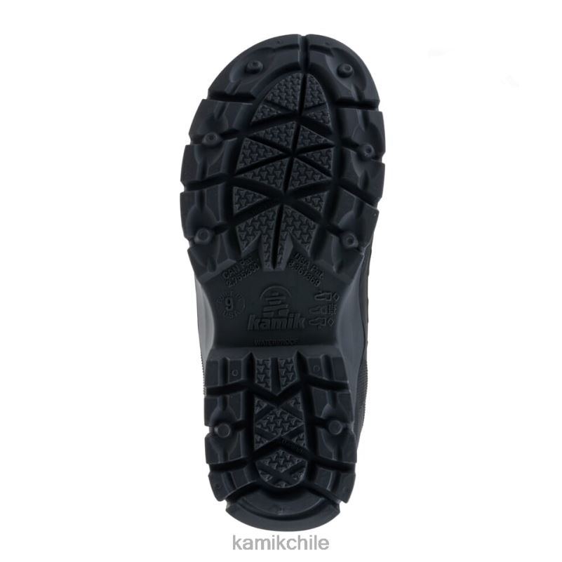 negro botas industriales y de caza RJT4Z486 Kamik hombres campesino australiano