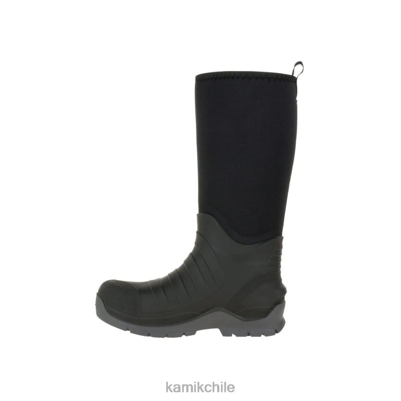 negro botas industriales y de caza RJT4Z486 Kamik hombres campesino australiano