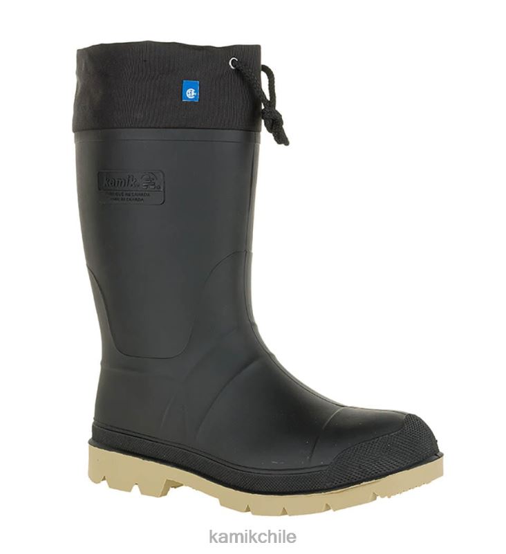 negro/crepé botas industriales y de caza RJT4Z493 Kamik hombres jornada laboral 2 cajas
