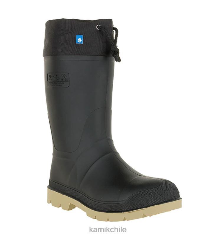 negro/crepé botas industriales y de caza RJT4Z493 Kamik hombres jornada laboral 2 cajas