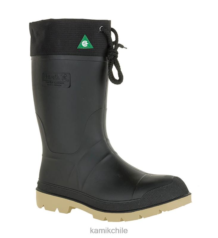 negro/crepé botas industriales y de caza RJT4Z494 Kamik hombres jornada laboral 3 cajas