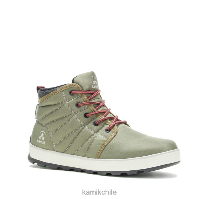 aceituna calzado casual RJT4Z483 Kamik hombres spencer n medio