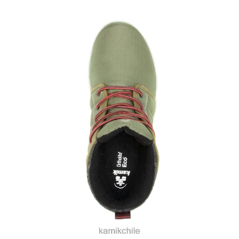 aceituna calzado casual RJT4Z483 Kamik hombres spencer n medio