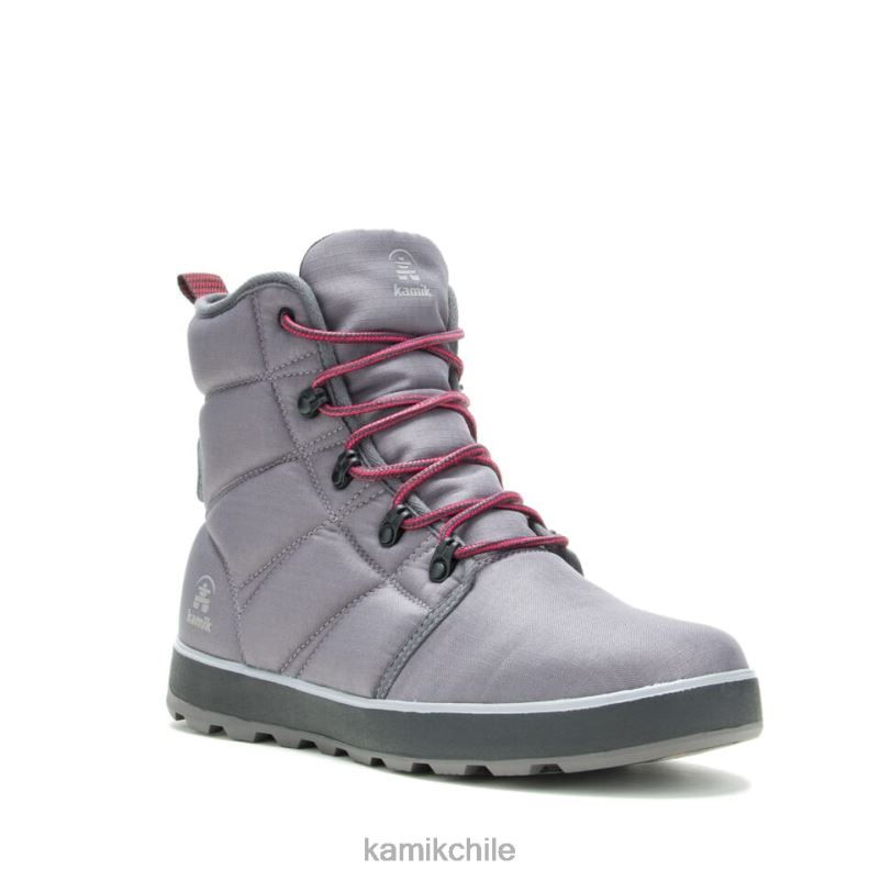 carbón/rojo calzado casual RJT4Z471 Kamik hombres spencer sustantivo, masculino—