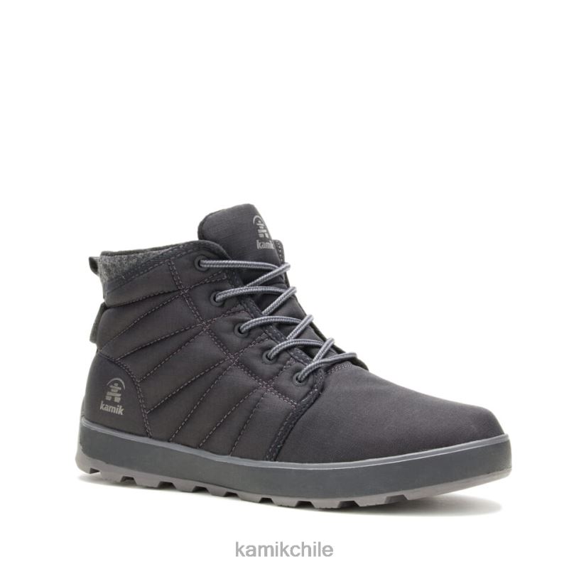 negro calzado casual RJT4Z481 Kamik hombres spencer n medio