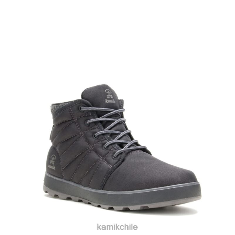 negro calzado casual RJT4Z481 Kamik hombres spencer n medio