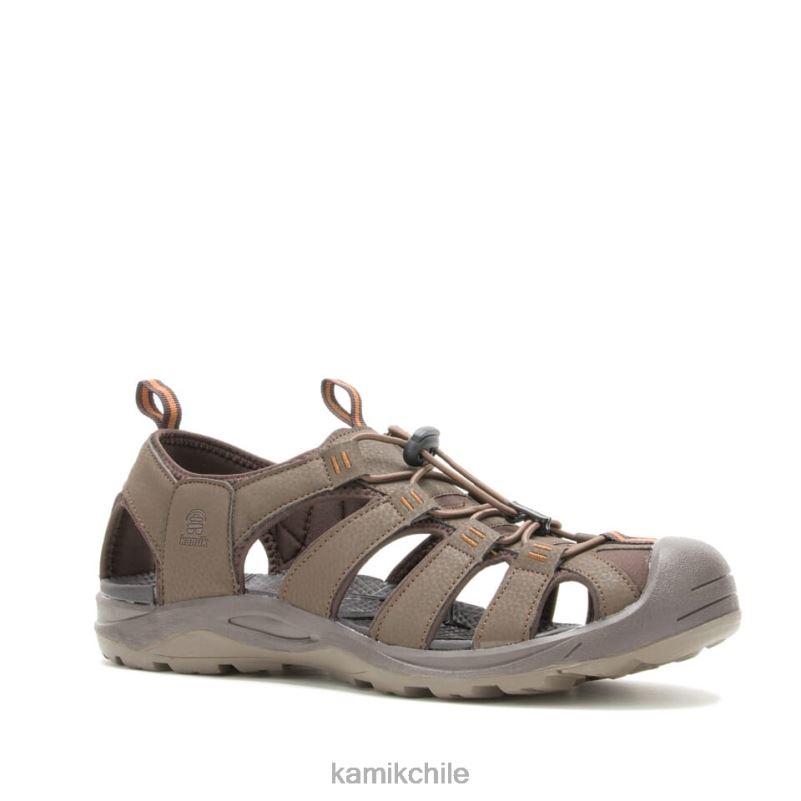 marrón sandalias RJT4Z467 Kamik hombres bahía de byron 2