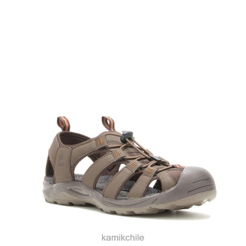 marrón sandalias RJT4Z467 Kamik hombres bahía de byron 2