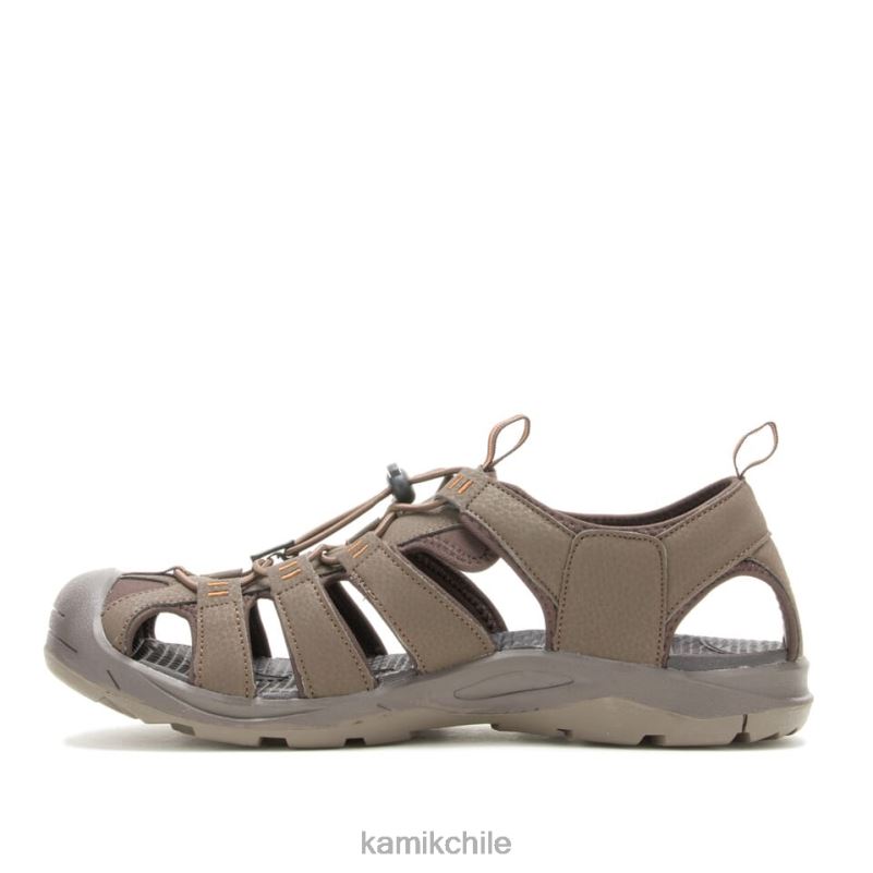 marrón sandalias RJT4Z467 Kamik hombres bahía de byron 2