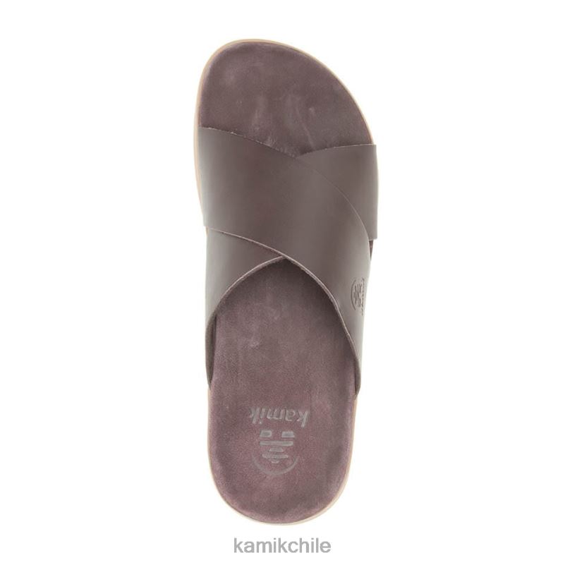 marron oscuro sandalias RJT4Z465 Kamik hombres cruz marty