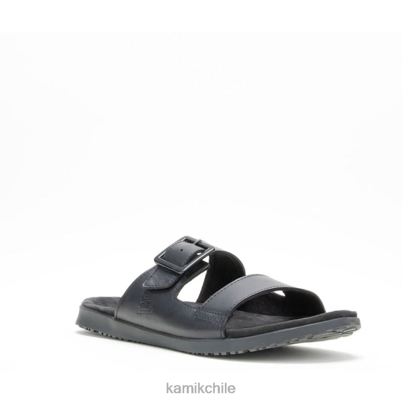 negro sandalias RJT4Z459 Kamik hombres diapositiva marty