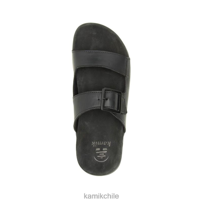 negro sandalias RJT4Z459 Kamik hombres diapositiva marty