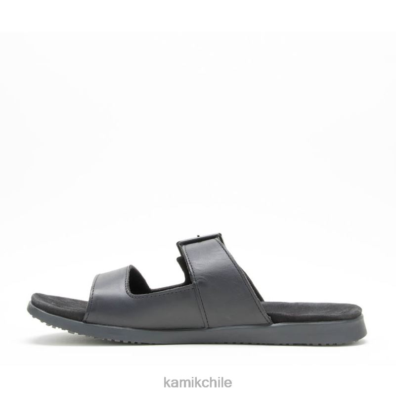 negro sandalias RJT4Z459 Kamik hombres diapositiva marty